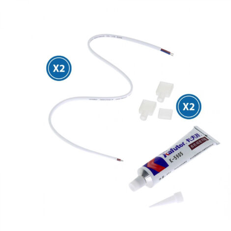 Câble Adaptateur Pour Bande Led 220Vac Ruzok / Brescia - Ledme - LM2359