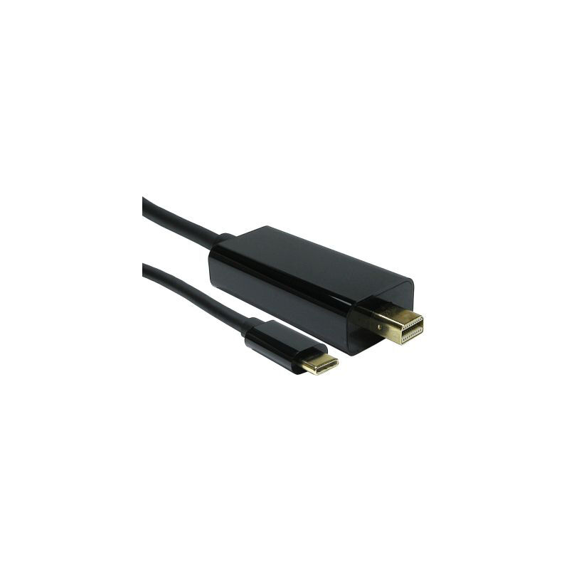 Câble adaptateur RS PRO USB C vers Mini DisplayPort, USB 3.1, 3840 x 2160 ( Prix pour 1 )