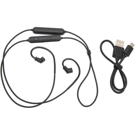 Câble adaptateur sans fil Bluetooth pour casque avec micro et contrôleur, faible latence