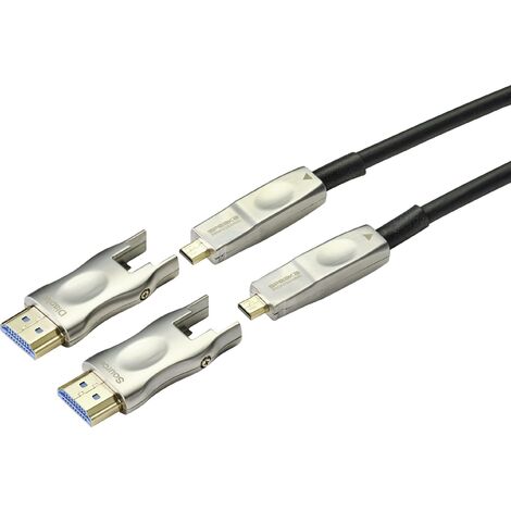 Câble adaptateur SpeaKa Professional HDMI Fiche mâle HDMI-A, Fiche mâle HDMI-Micro-D, Fiche mâle HDM
