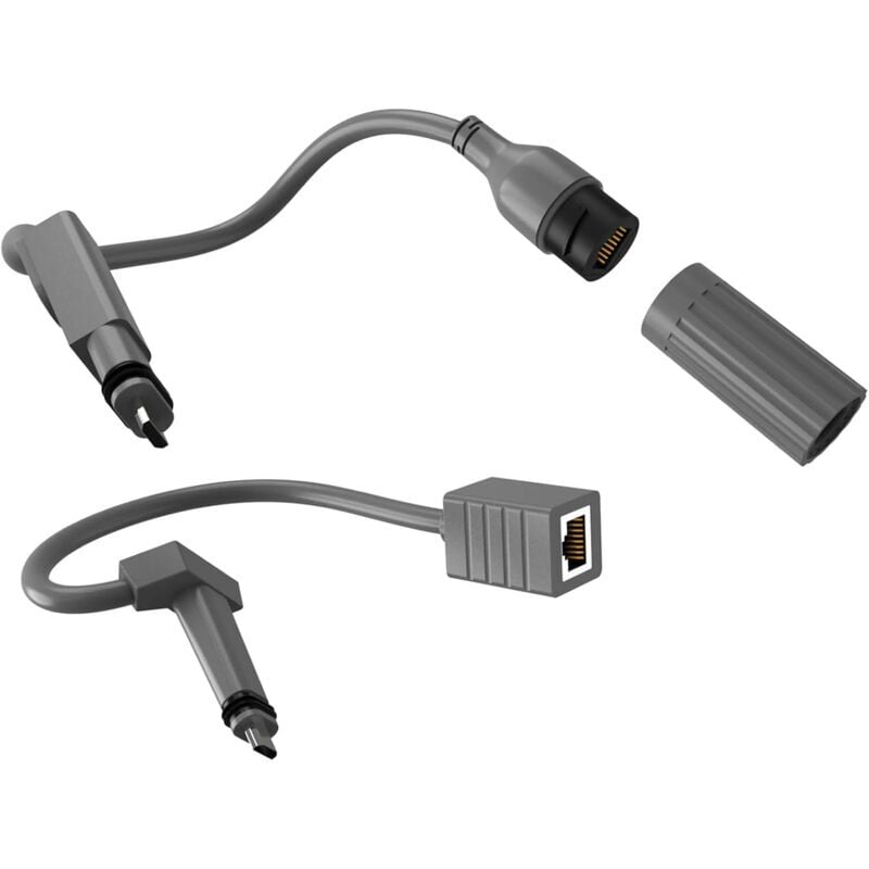 SNQ - Câble Adaptateur spx vers RJ45, pour Câble Starlink 1200Mbps RJ45 1 Adaptateur D'extension de Connecteur rj 2 pour Antenne Parabolique