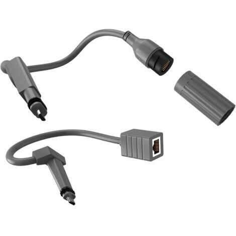 Câble Adaptateur SPX vers RJ45, pour Câble Starlink 1200Mbps RJ45 1 Adaptateur D'extension de Connecteur RJ 2 pour Antenne Parabolique
