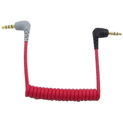 Câble adaptateur TRRS de remplacement 3,5 mm vers 3,5 mm pour microphone vidéo sans fil SC7 vers microphones de type vidéo