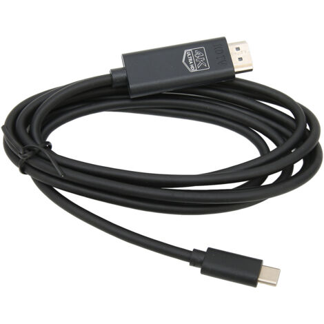 Câble Adaptateur Type C vers HDMI 4K Sans Délai pour Téléphone et Télévision