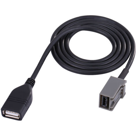 Câble Adaptateur USB 2.0 vers AUX pour Honda Mitsubishi (2009+)