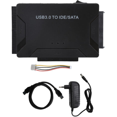 Câble Adaptateur USB 3.0 vers SATA/IDE pour Disque Dur HDD/SSD, Convertisseur pour Ordinateur, Prise EU