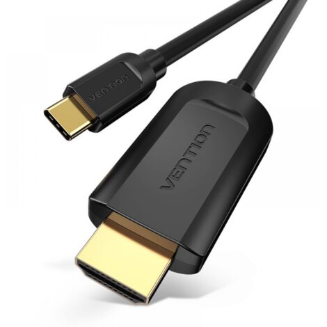 Câble adaptateur USB-C vers HDMI - Noir 2 m Câble USB-C vers HDMI 6,6 pieds