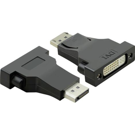 Câble adaptateur Value DisplayPort / DVI Fiche mâle DisplayPort, Prise femelle DVI-D 24+1 pôles 0.15 m noir 12.99.3157 Câble DisplayPort Y155842