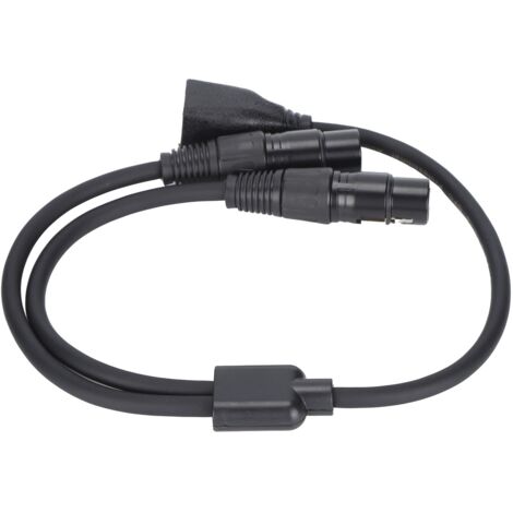 Câble adaptateur XLR femelle double vers RJ45 femelle pour microphone - JORINDO JD6097