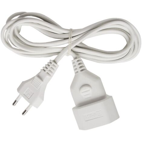 CABLE ALARGADOR 5M BLANCO