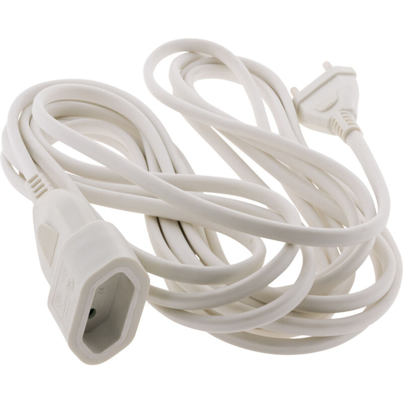 

Cable alargador eléctrico HO3VVH2-F 2m blanco - Zenitech