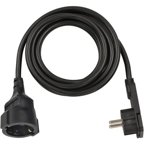 CABLE ALARGADOR NEGRO 5M