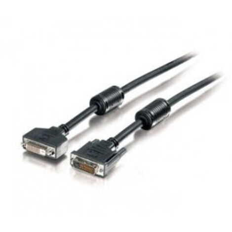 CABLE ALARGO DVI EQUIP DUAL LINK MACHO - HEMBRA 3M CON FERRITAS 118973
