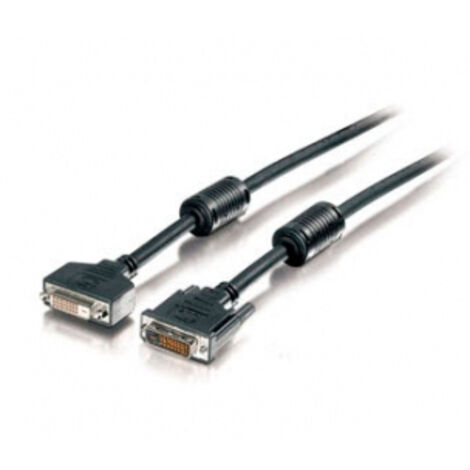 CABLE ALARGO DVI EQUIP DUAL LINK MACHO - HEMBRA CON FERRITA 1.8M 118972