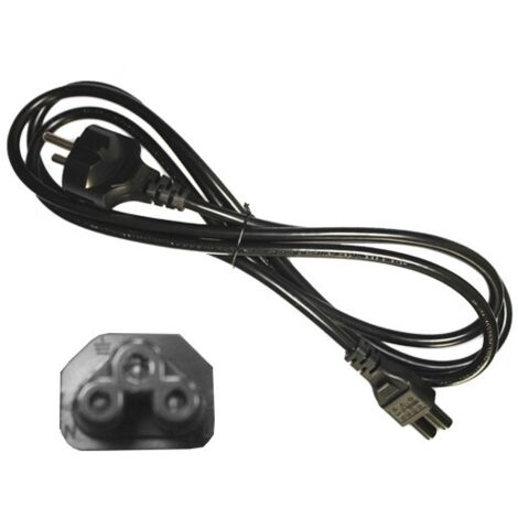 Câble Alim Pc Portable Noir 2m Alimentation Fiable Pour Pc Portable - Logilink