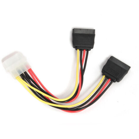 Cable alimentacion gembird 2x sata 015m
