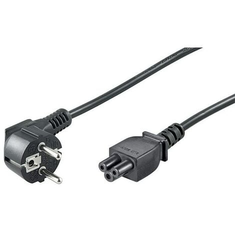 Cable eléctrico 3x1.5mm² IEC60320 C13-hembra a C14-macho 1m - Cablematic