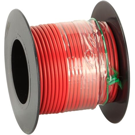 Cable Alimentation 1.5mm2 rouge 10m