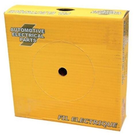 Cable Alimentation 1mm2 - 50m Noir