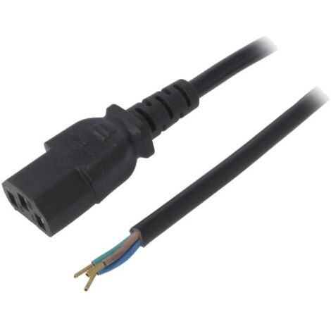 Cable alimentation C13 femelle vers cordons 1.5m