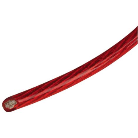 Cable Alimentation Rouge CCA - 15mm2 - 35m