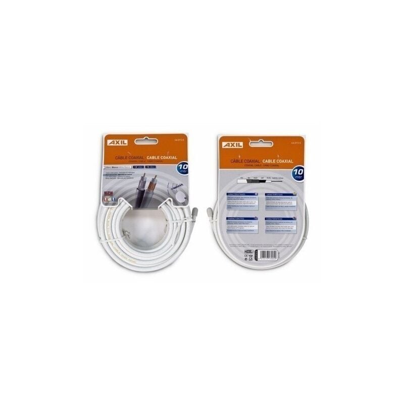 

Cable Antena 10 Mt Coaxial Axil 19 Vatc Ca 0712E 10 Mt