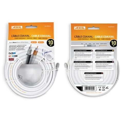 CABLE ANTENA COAXIAL 19 VATC - 10 M