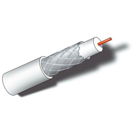 CABLE ANTENA COAXIAL CU+CU CAR - 100 M