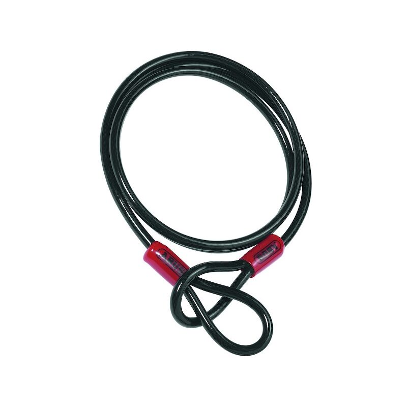 Câble antivol cobra 10 - longueur du câble : 2000 mm - Diamètre : 10 mm Abus