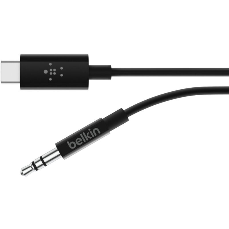 Belkin - RockStar™ 3.5mm Audio Cable with usb-c™ Connector câble audio usb c 3,5mm Noir