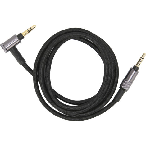 Câble audio 3.5mm vers AUX pour casque Sony MUCS12SM1/1AM2/1000XM4, fil HIFI