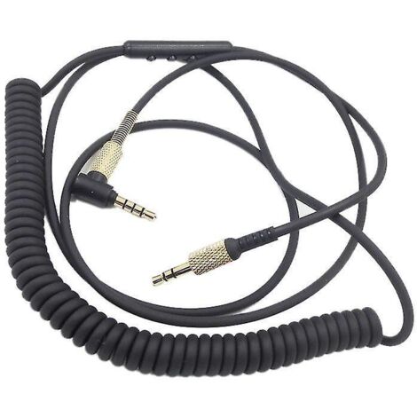 Câble audio à ressort pour casque Bluetooth Marshall Major II 2 Monitor