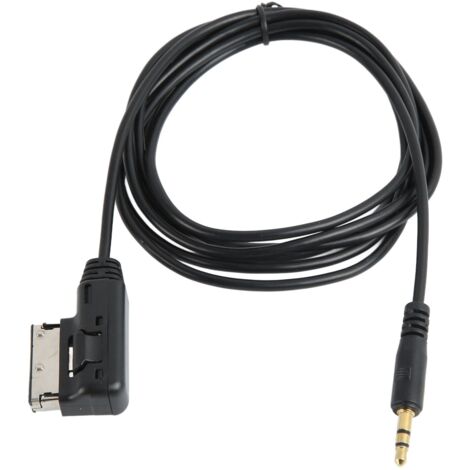 Câble Audio AUX 3.5mm pour Audi A3 A4 A5 A6 A8 Q5 Q7 - Adaptateur MMI AMI Interface Musique Voiture