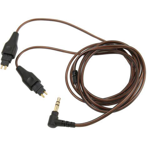 Câble audio de rechange pour casque Sennheiser HD650, HD600, HD580, HD660S - Connecteur 3.5mm, câble OFC, qualité sonore optimisée.