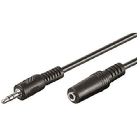 Câble audio - EWENT - EW-220200-030-N-P - 3,5mm - 3 m - Noir