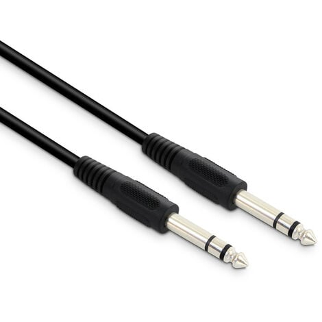 Câble Audio USB Mâle vers Jack 6.35mm Mâle Nylon Tressé 3m, LinQ