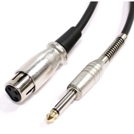 0€84 sur Câble XLR Câble Microphone Mâle vers Femelle, 1m - Montage et  connectique PC - Achat & prix