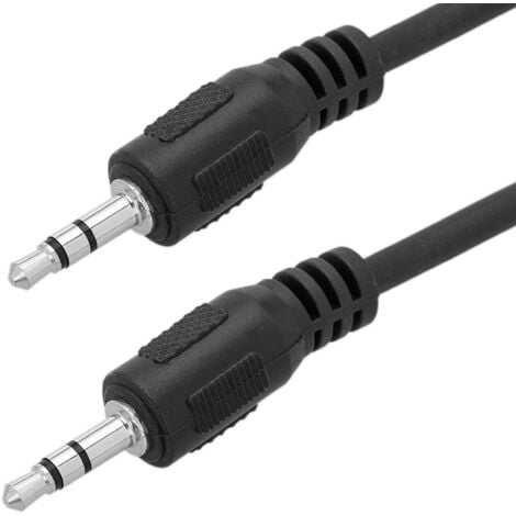 StarTech.com Câble Audio Stéréo Mini-Jack 3.5mm Slim de 2 m - Mâle/Mâle -  Blanc sur