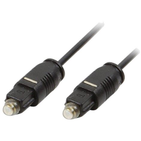 Câble audio numérique optique - LOGILINK - CA1009 - 3m - Fibre optique - Noir