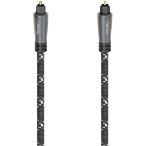 Câble audio optique Hama ODT Plug (Toslink) Métal 1,5 M