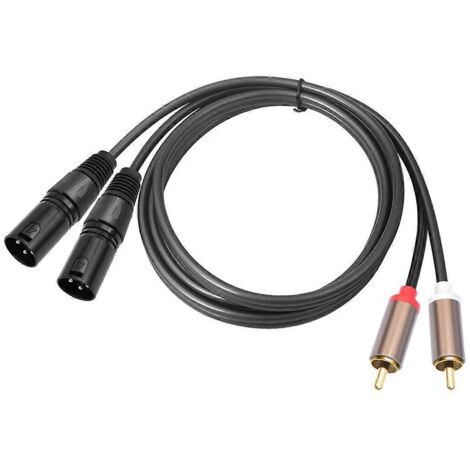 Câble audio pour microphone et haut-parleur actif de 1,5 mètre