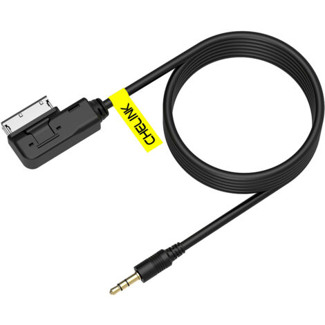 Câble Audio pour Volkswagen MDI, Audi A6L A8 Q5 Q7 - Câble AMI, Câble Musique et Lecture AUX