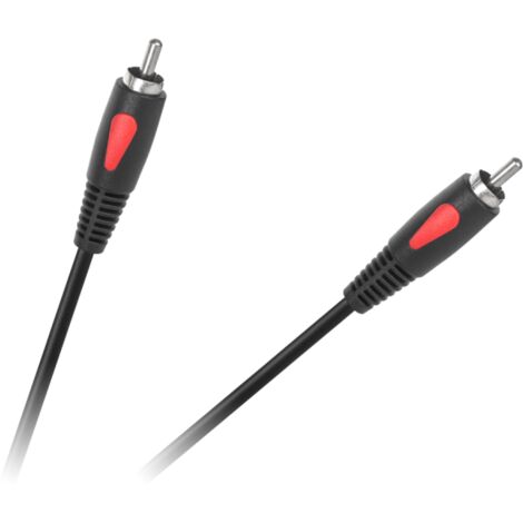 Câble audio RCA, câble RCA 0,5 m, RCA Cabletech Eco-Line