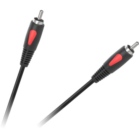 Câble audio RCA, câble RCA de 1,8 m, RCA Cabletech Eco-Line