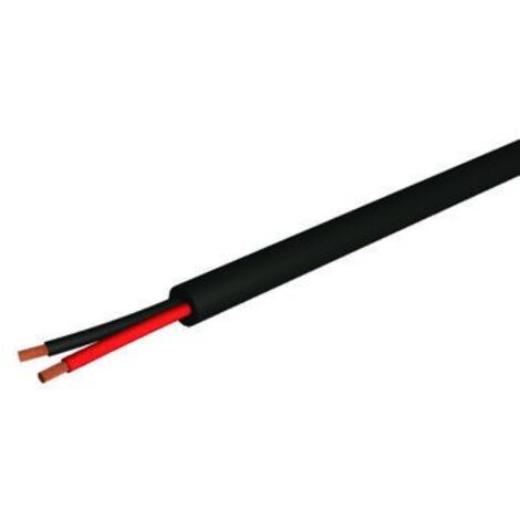 Câble audio S2Ceb-Groupe Cae 1 paire , 1,5 mm², Multiconducteur, gaine Noir ( Prix pour Bobine de 100 Mètres )