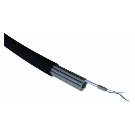 Câble audio S2Ceb-Groupe Cae, 8 conducteurs, 0,22 mm² Blindé Ruban en aluminium, 24 AWG, Paires torsadées, gaine Noir ( Prix pour Bobine de 25 Mètres )