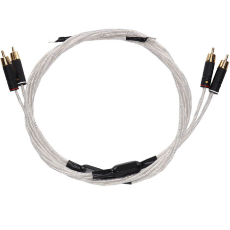 Câble Audio Stéréo RCA Mâle à Mâle pour Audiophiles, 1M - Xangsane XS‑0608