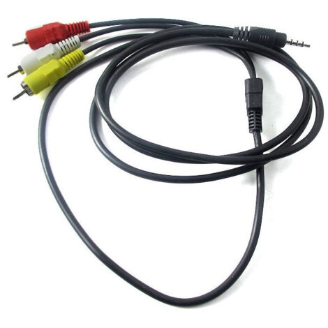 Cable Audio Video Av Rca Male Jack 3.5 Mm Longueur 5 Metres Linq Yp-003-5m