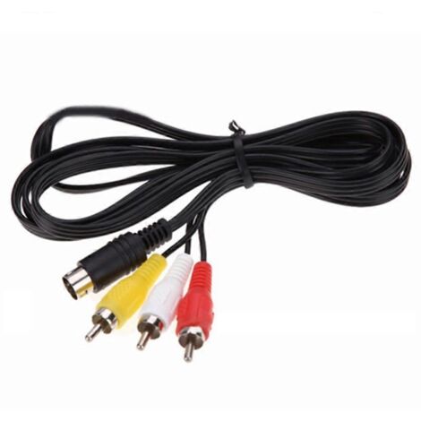 Câble audio-vidéo pour adaptateur stéréo audio-vidéo