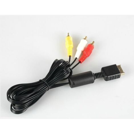 Câble audio vidéo - Sony - PS2 PS3 - 1.8M - Stéréo - Compatible haute qualité